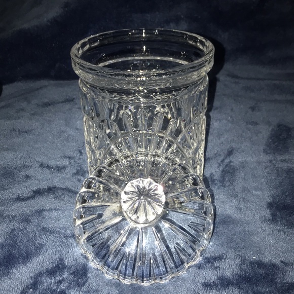 Vintage Elegant Crystal Jar - Picture 2 of 6